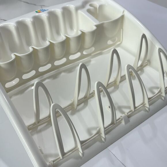 The First Years | Baby White Bottle Drying Plastic Rack - Picture 2 of 8